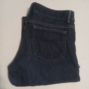 Gap 1969 Women's Perfect Boot Double Button Jeans Size 30/10a Dark